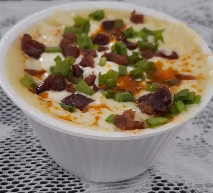 Batata com Molho Bolonhesa